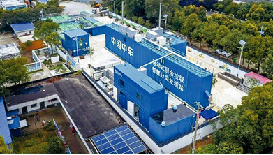 200噸/天！湖南常熟市南湖廚余垃圾處理站試運行