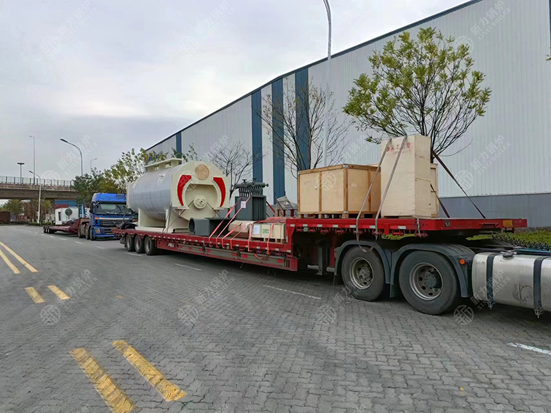 河南洛陽某酒業(yè)8噸WNS系列冷凝式燃氣鍋爐項目