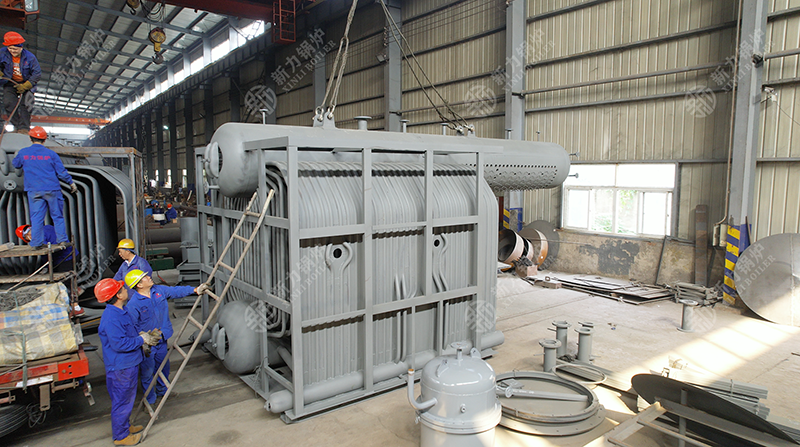 國際市場拓展再下一城！新力鍋爐6噸SZL燃木片蒸汽鍋爐發(fā)往巴基斯坦