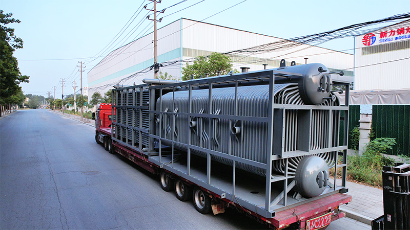 聚焦綠色紡織｜新力鍋爐15噸SZW生物質鍋爐整裝待發(fā)，奔赴生產一線