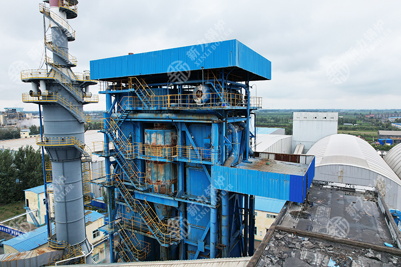 河南新型建材工廠實拍 | 75噸循環(huán)流化床鍋爐可靠之選